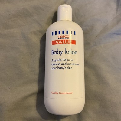 Vintage Tesco Value Baby Lotion - noch voll 