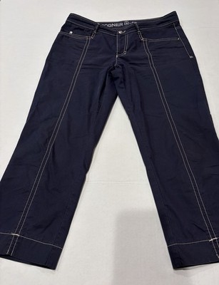 Bogner Sports Pants Women s EU38 US8 Navy Blue Stretch Casual Outdoors