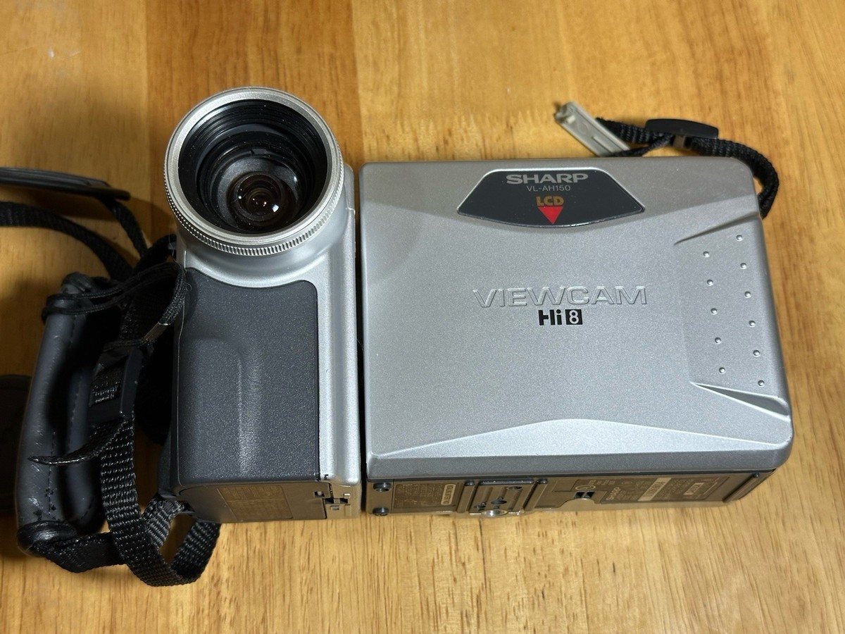 SHARP VIEWCAM Hi8 VL-HL15 ビデオカメラ 日本製 y*i様 ☆動作OK Hi8 シャープ VL-HL15 8ミリビデオカメラ 難
