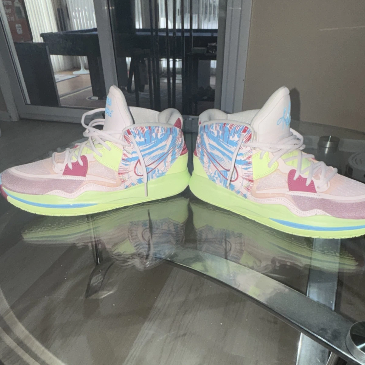 Nike Kyrie Infinity 1 World 1 People Soft Pink, Blue, Beer Colorway Best Mens 14 Amazon.com | Nike Men main image 2