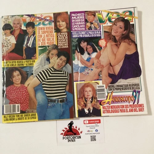 1996 TV GUIDE MAGAZINE REVISTA VEA PUERTO RICO CHARYTIN WALTER MERCADO PACHECO