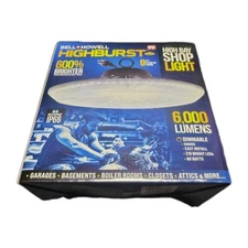 Bell + Howell HighBurst 216 LED Dimmable Plug-In Shop Light 6000 Lumens 9 ft NIB