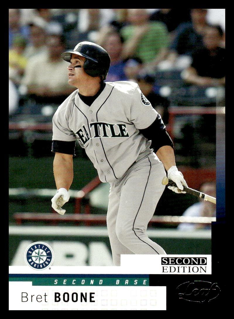 2004 Leaf Second Edition #72 Bret Boone Seattle Mariners