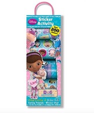 Bendon Doc McStuffins Sticker Box Disney Pet Rescue 200 Stickers NEW