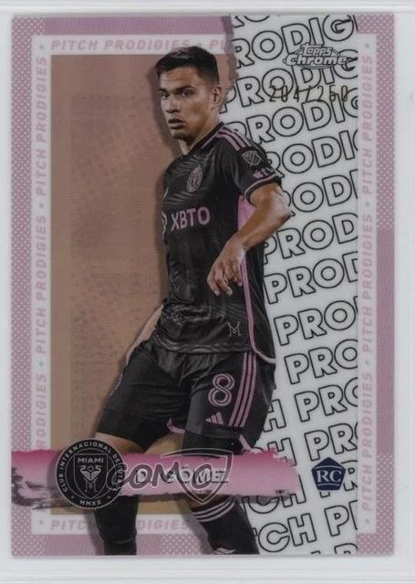 2024 Topps Chrome MLS Pitch Prodigies Rose Gold /250 Diego Gomez #81 Rookie RC