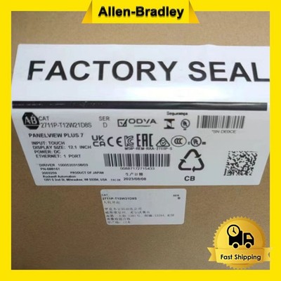 AB 2711P-T12W21D8S SER D Original  HMI Panel 2711P-T12W21D8S SER D
