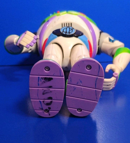 Vintage 2001 Disney Pixar Toy Story Buzz Lightyear Talking Action Figure, Works - Bild 10 von 12