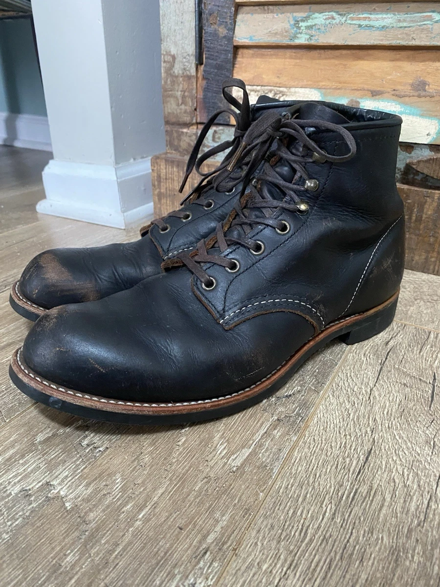 Black Red Wing Shoes Ankle Boots for Men for Sale | Shop New  display picture 2