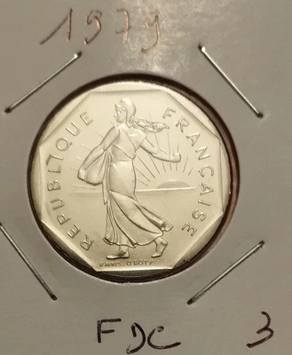 **FRANCE- 2 Francs SEMEUSE ( 1979-1982 ) : Lot de 4 pièces différentes et FDC** - Photo 1/4
