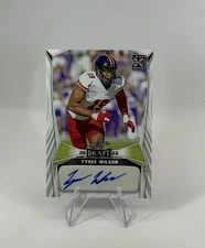 TYREE WILSON Auto 2023 Leaf Draft #BA-TW1 TEXAS TECH A&M Las Vegas RAIDERS