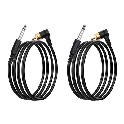 RCA Rotary Maschine Power Clip Cord, 1.8M Professional Power Cable for RCA Ro...