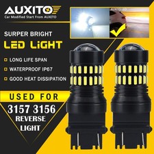 Auxito 2x 48smd Car Truck 3157 3057 4057 Super White Turn Signal Led Light Bulbs