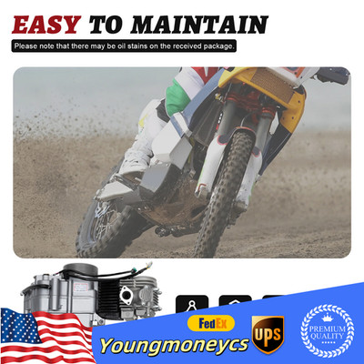 125CC 1P52FMI Engine 4-stroke Manual Clutch Complete Kits For Honda XR50 CRF50