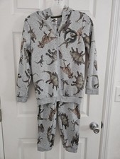 Boys DINOSAUR Set Sweatpants With Matching Hooded Jacket Jurassic World