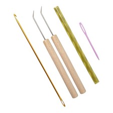 5x Round Knitting Loom Hook Set Loom Knitting Flower Maker Weaving Loom Knitting