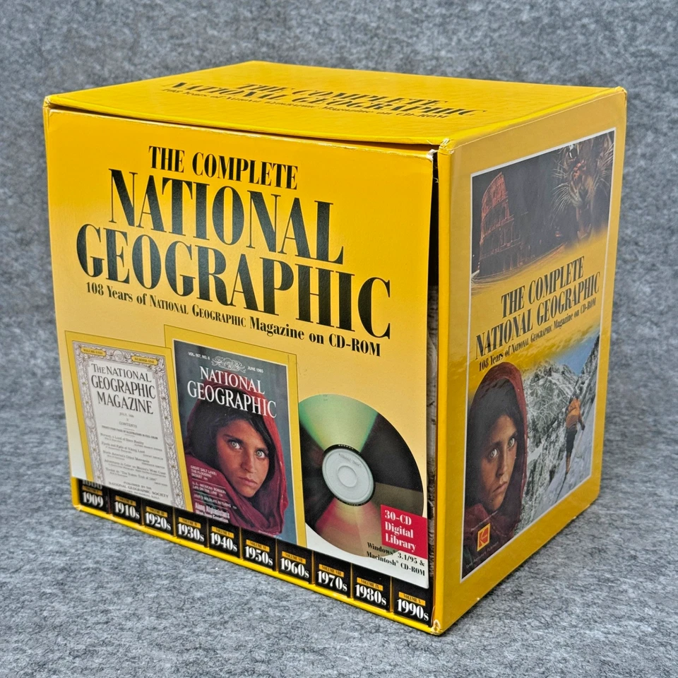 The Complete National Geographic Magazine 108 Years 30 CD ROM Digital Library - Image 3 of 4