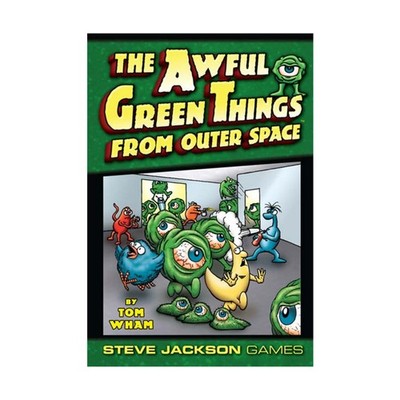 SJG Boardgame Awful Green Things from Outer Space (Revised Ed) Box VG/NM
