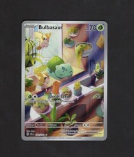 Carta Pokemon Bulbasaur 143/142 SV Corona Stellare IR Holo SCR NM