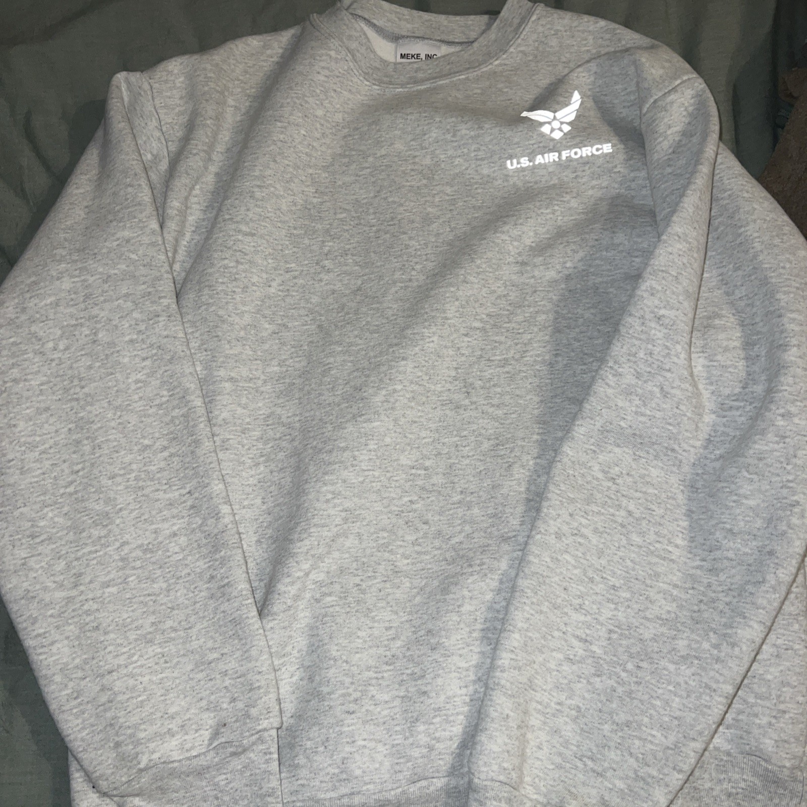 Meke Air Force Basic Training Sweatshirt Size Med… - image 1