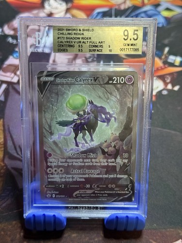 Shadow Rider Calyrex V graded BGS 9.5 for sale on eBay