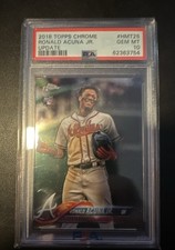 2018 Topps Chrome Update - Ronald Acuña Jr. #HMT25 (RC)