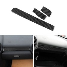 3x Carbon Fiber Auto Co-Pilot Streifen Trim für Mercedes Benz SLK R171 2004-2010