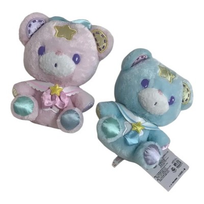 Little Twin Stars Puff & Poff Bear Mascot Plush doll 45th limited sanrio NEW