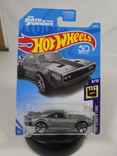 2018 Hot Wheels #79 HW Screen Time 8/10 ICE CHARGER The Fast & Furious Gray