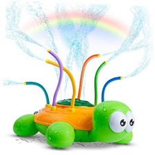 Water Sprinkler for Kids, Toddler Outdoor Toys - Backyard Spinning Kids Turtle