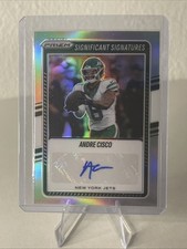 2025 Panini Prizm Significant Signatures Andre Cisco Autograph SSI-ACO - Jets