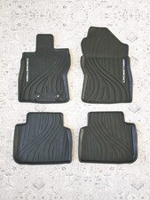 2024-2026 Subaru Crosstrek All Weather Floor Mat Set Black Oem 4pc Set 2024-2026 Subaru Crosstrek All Weather Floor Mat Set Black Oem 4pc Set