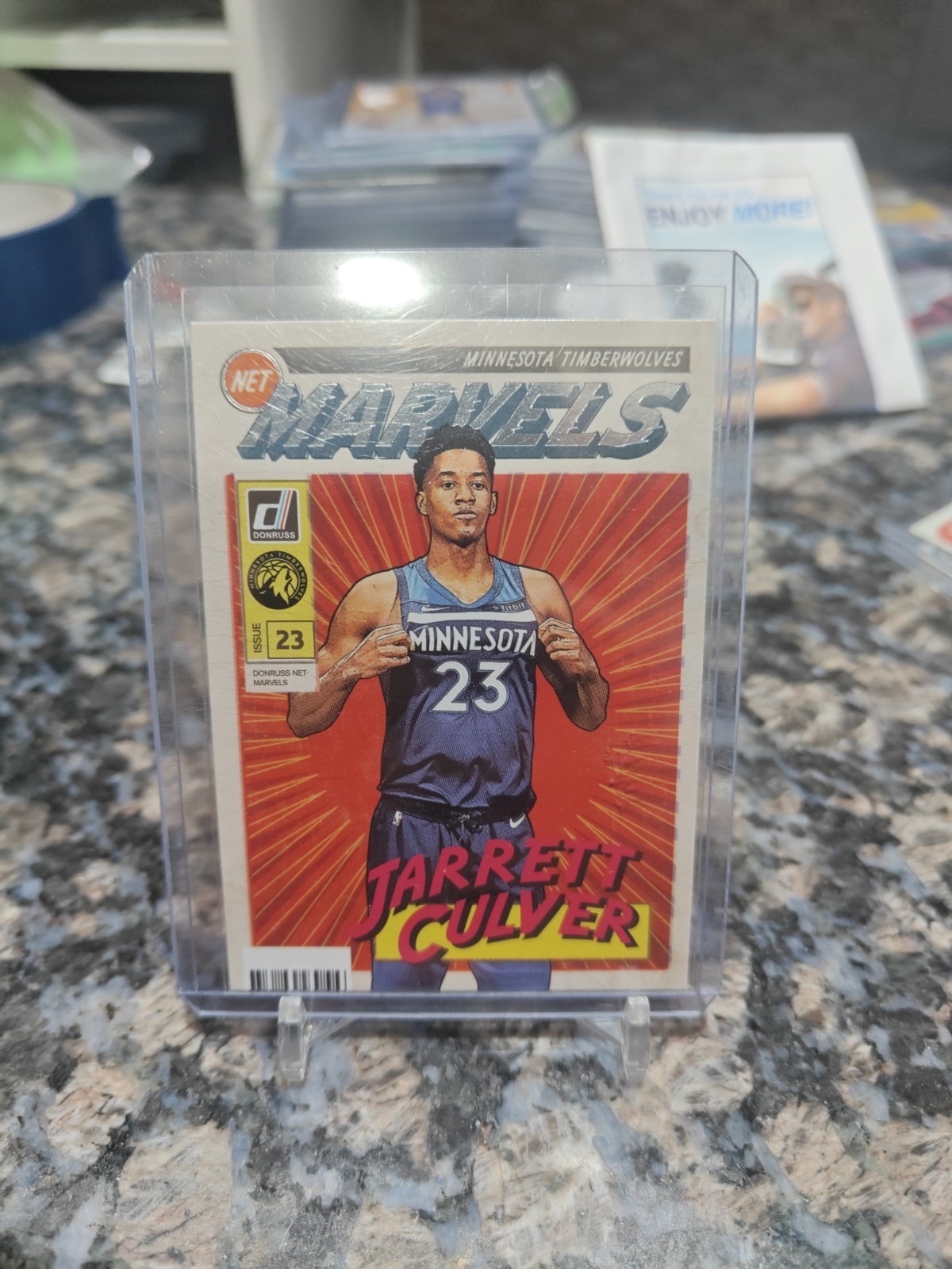 2019-20 Panini Donruss - Net Marvels Jarrett Culver #15 (RC)