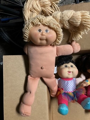 Cabbage Patch Kids dolls, two in collection, ,other collector dolls