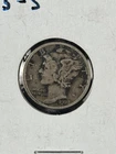 1923 S Mercury Dime "Actual Coin Pictured - Not Cleaned"