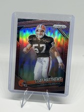 2025 Panini Prizm #251 Clay Matthews Jr. Pigskin #/180
