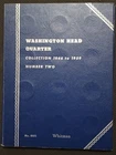 Washington Quarter Album 1946–1959 • 36 Silver Quarters • Complete Book