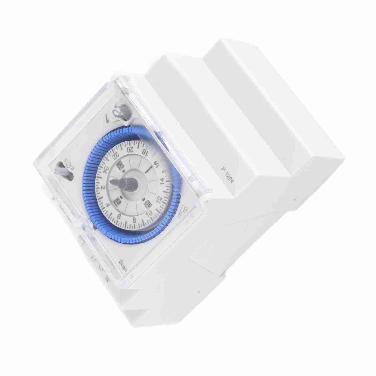 24 Hour Mechanical Timer Electrical Heavy Duty Time Switch For Water Heaters Use
