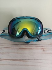 Ski/Snow Goggles Blue Frame Blue/Amber Lens