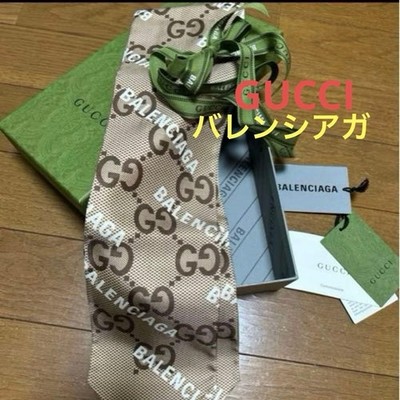 Gucci Balenciaga Hacker Project Neck Bow Scarf Limited Used Excellent