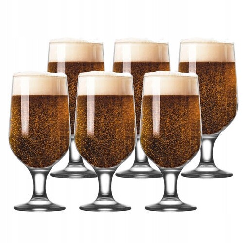 KADAX Vasos de cerveza, tulipanes de cerveza de vidrio de alta calidad,...