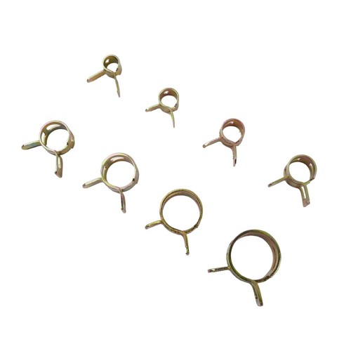 80 Pcs Automotive Vacuum Fuel Hose Pinch Spring Clip Clamp Fastener Kit - Bild 7 von 20