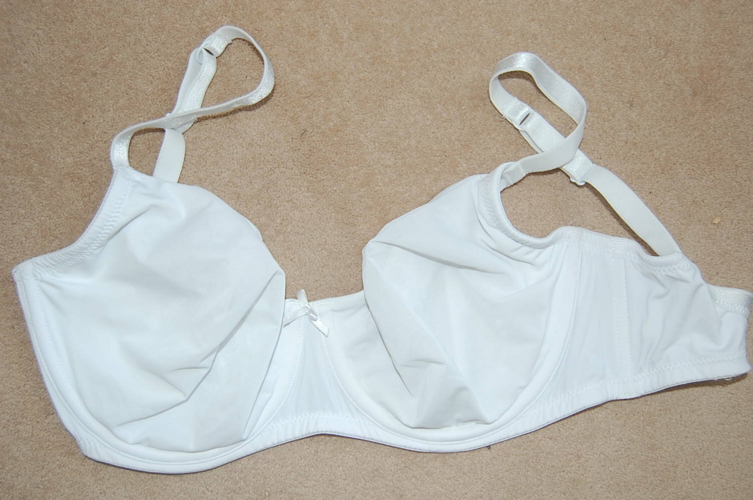 Womens White Bra size 34E New without tags F&F