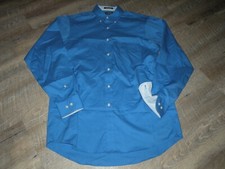 Chaps Ralph Lauren Classic Fit Men's Contrasting Cuffs Dress Shirt Sz 15.5 NWOT