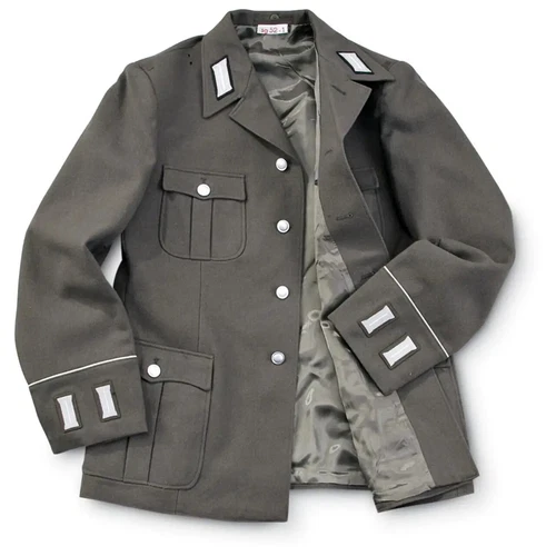 Authentic East German Army Uniform Jacket Army Surplus 100% Wool Outer Material video thumbnail