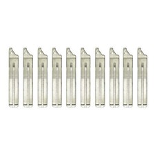 Uncut Remote Flip Blade Blank Insert Key Replacement For Toyota Scion 10 Pack