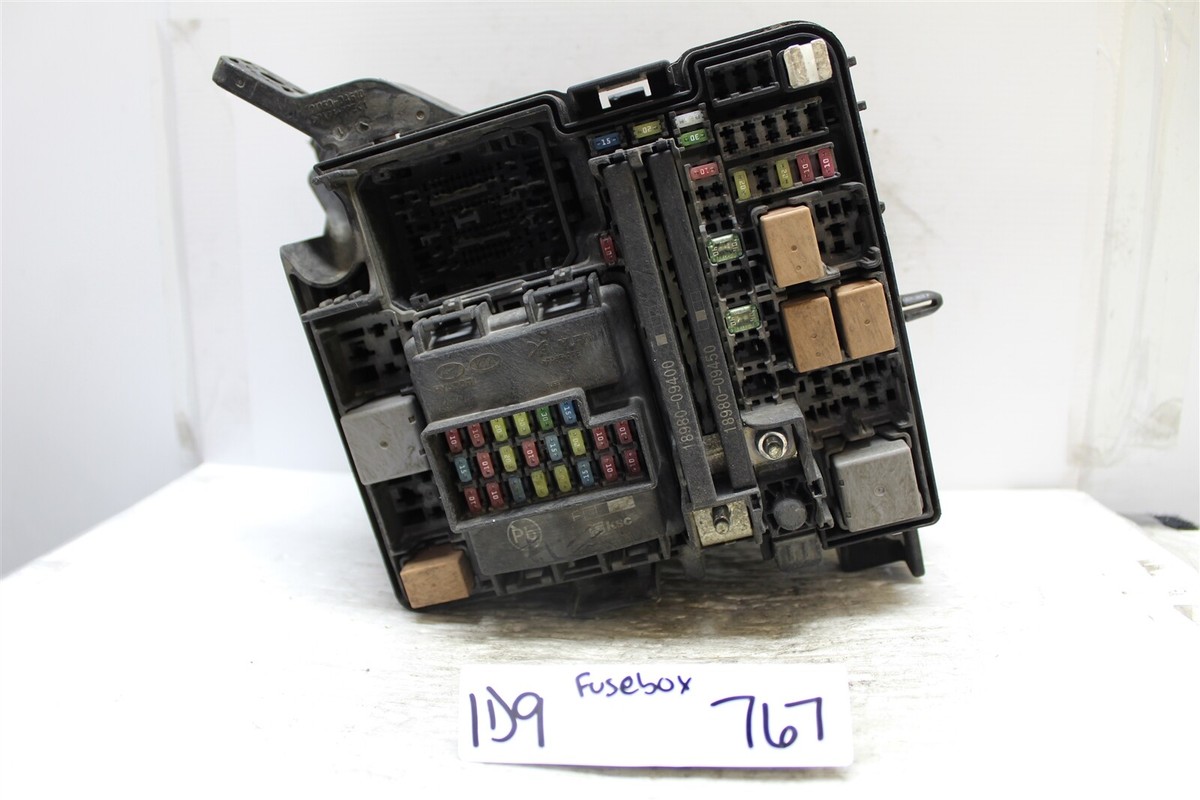 2016-2019 Kia Optima Fuse Box Relay Junction Block
