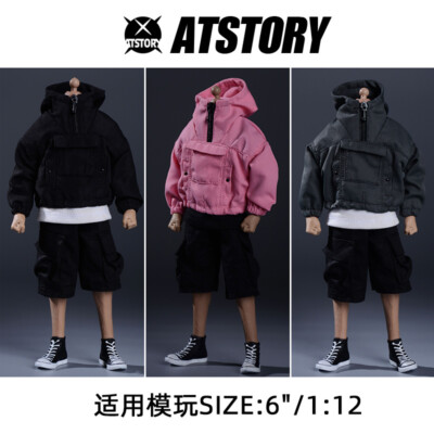 1/12 scale Male soldiers Fashion shirt jacket model for 6-inch action figure
