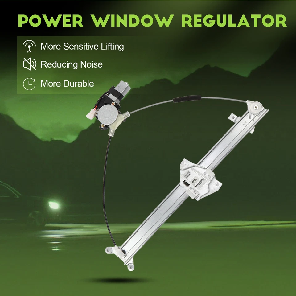 Regulador de ventana eléctrica delantero izquierdo con motor para Mitsubishi Montero 1992-2000 Foto 3 de 4