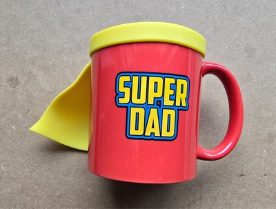 Super Dad - Super Hero Cape Tasse - Neu ohne Karton