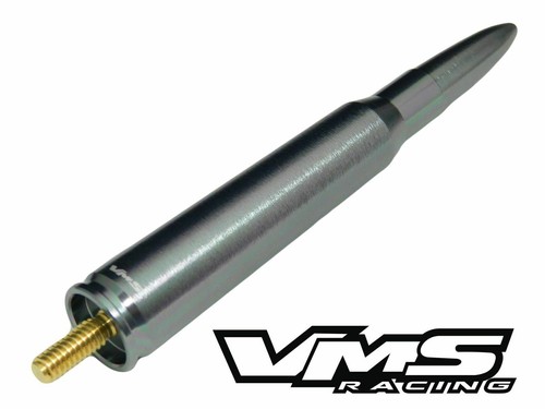Gunmetal 50 Caliber Bullet Antenna for Chevrolet Silverado 2007 to 2020 - 第 1/6 張圖片